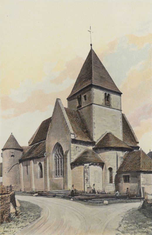 Druyes, Church, Together S E alkotó: French Photographer