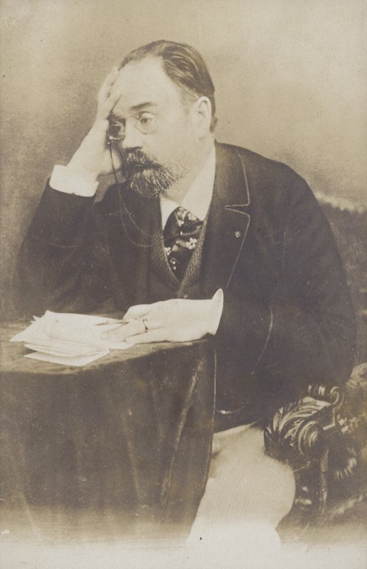 Emile Zola (1840-1902) francia regényíró, újságíró és drámaíró alkotó: French Photographer