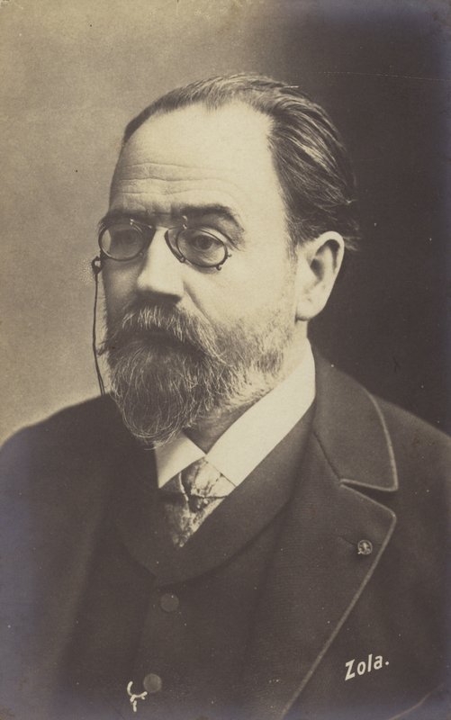 Emile Zola (1840-1902) francia regényíró, újságíró és drámaíró alkotó: French Photographer