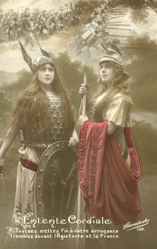 Entente Cordiale (színes fotó) alkotó: French Photographer