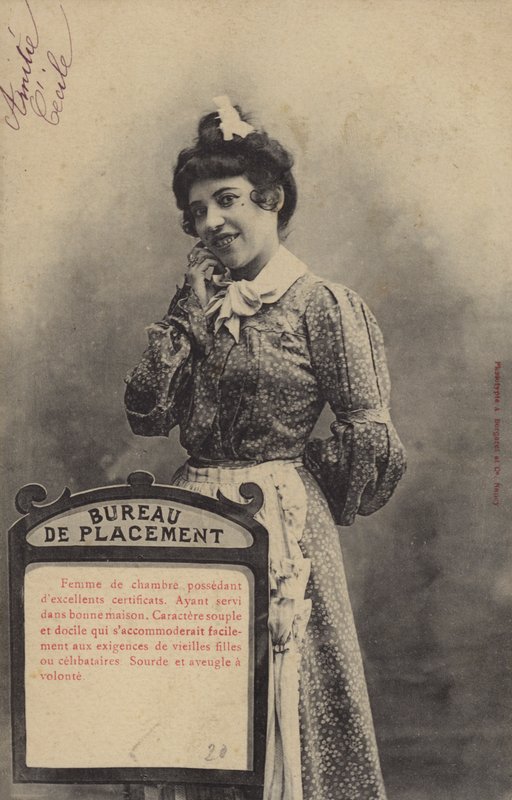 Bérelhető szobalány alkotó: French Photographer