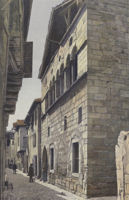 Figeac, 13. századi ház (Rue Hortabadial) alkotó: French Photographer
