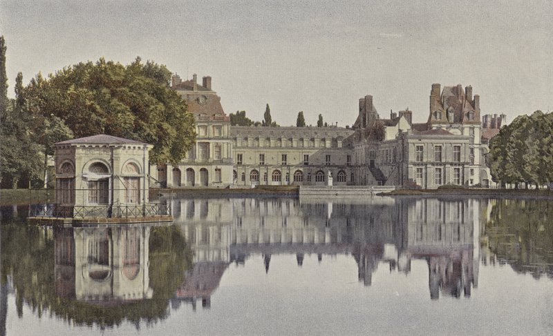 Fontainebleau, Palota, Kilátás a pontyozóról alkotó: French Photographer