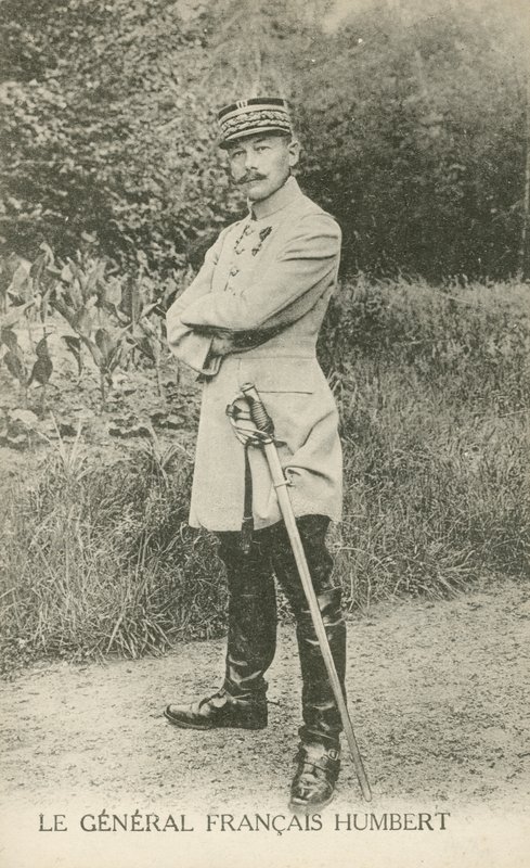 Georges Louis Humbert, francia első világháborús tábornok (f/w fotó) alkotó: French Photographer