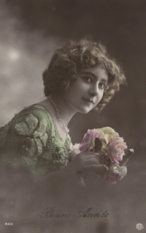Lány csokor alkotó: French Photographer