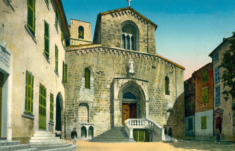 Grasse, a katedrális, Franciaország alkotó: French Photographer