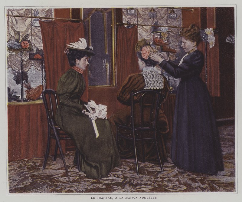 A párizsi Maison Nouvelle-ben készült sapka alkotó: French Photographer