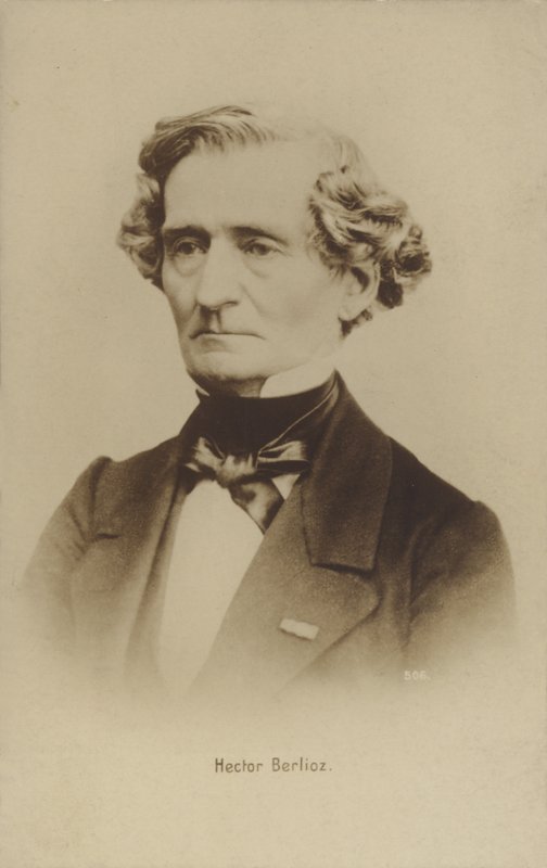 Hector Berlioz francia romantikus zeneszerző (1803-1869) alkotó: French Photographer