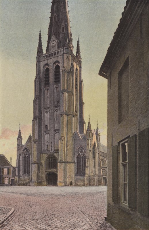 Hondschoote, Eglise, Facade O alkotó: French Photographer