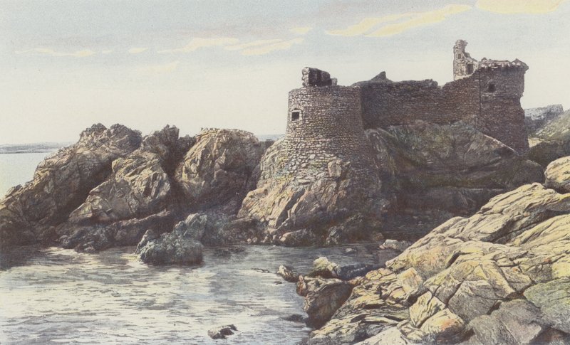 Ile DYeu, régi kastély, DK-i kilátás alkotó: French Photographer