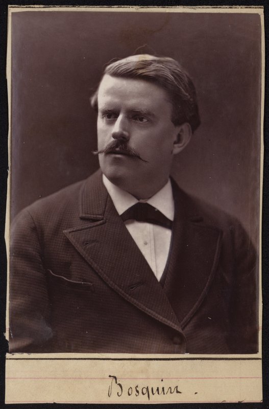 Jules Alexandre Bosquin francia operaénekes alkotó: French Photographer