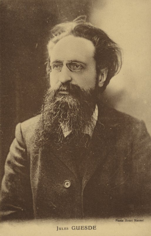 Jules Guesde (1845-1922), francia újságíró és szocialista politikus alkotó: French Photographer
