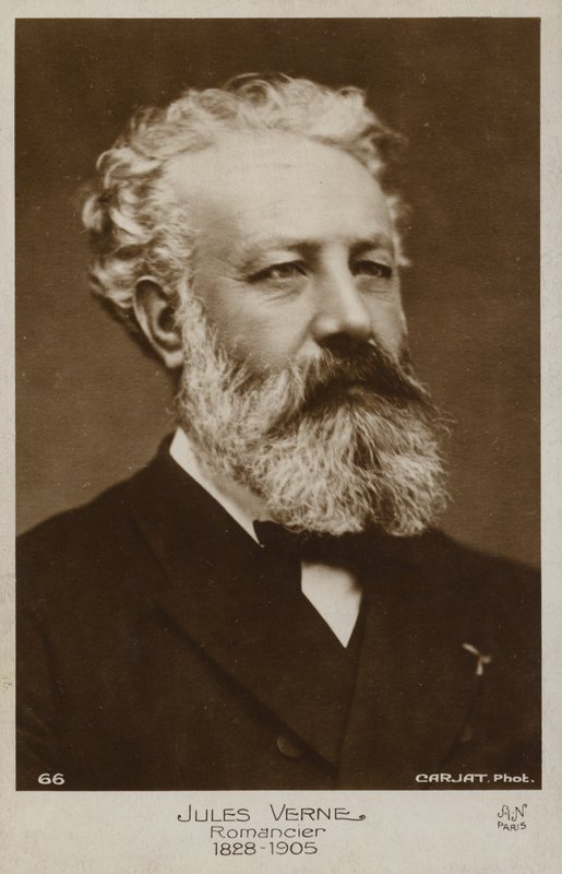 Jules Verne (1828-1905), francia regényíró alkotó: French Photographer