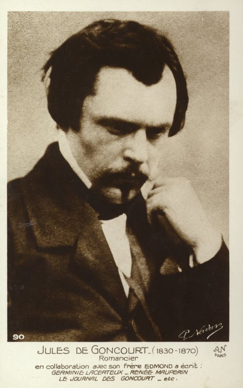 Jules de Goncourt (1830-1870), francia regényíró alkotó: French Photographer