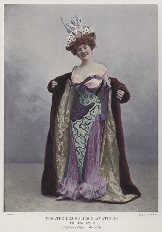 Juliette Mealy francia színész és énekes (színes fotó) alkotó: French Photographer