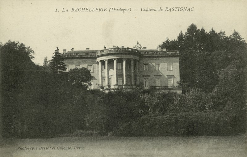 La Bachellerie, Dordogne, Chateau De Rastignac (f/w fotó) alkotó: French Photographer