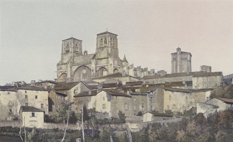La Chaise-Dieu, általános nézet alkotó: French Photographer