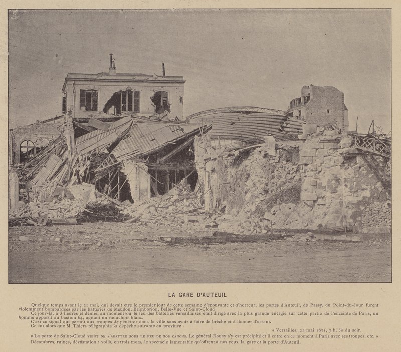 Paris Commune, Gare D