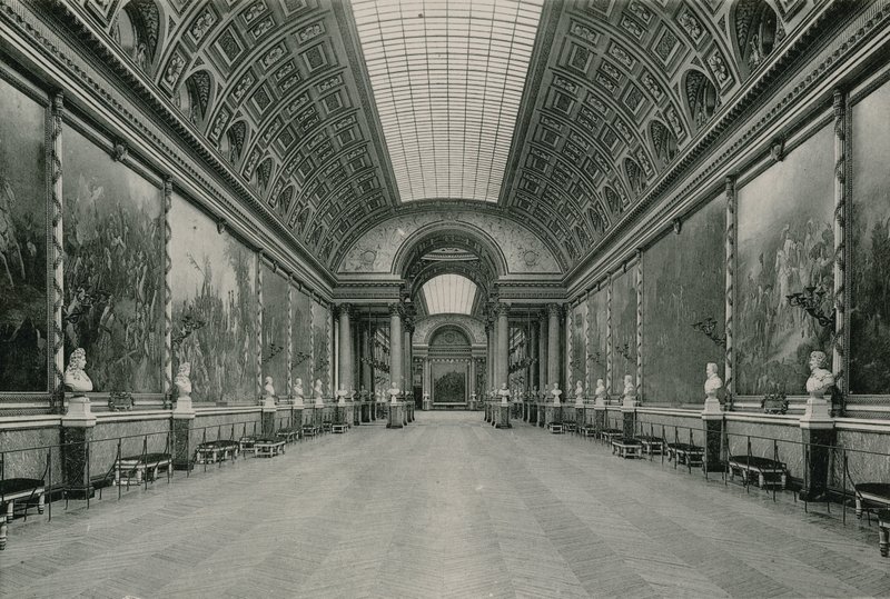 La Galerie des Batailles, Csaták Galériája (fotómetszet) alkotó: French Photographer