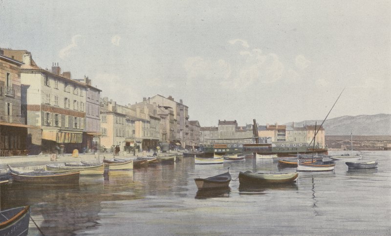 La Seyne, kilátás a rakpartról (Small Rade of Toulon) alkotó: French Photographer