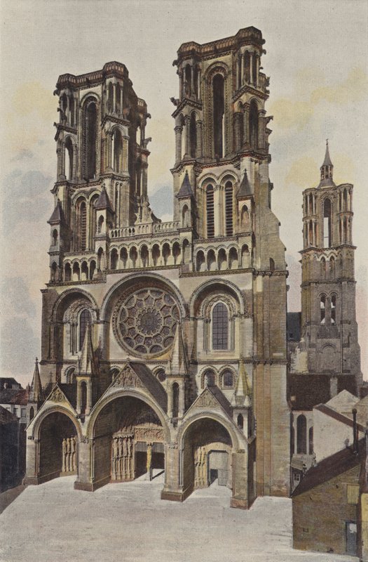 Laon, Notre-Dame templom (katedrális) alkotó: French Photographer