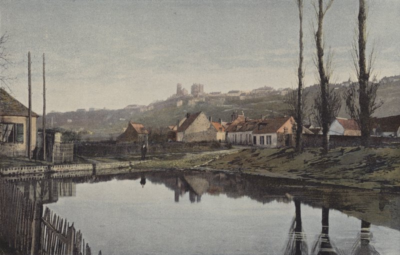 Laon, Általános nézet a síkságról alkotó: French Photographer