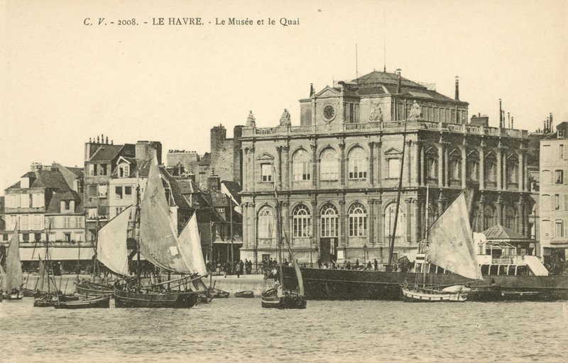 Le Havre, Múzeum, rakpart alkotó: French Photographer