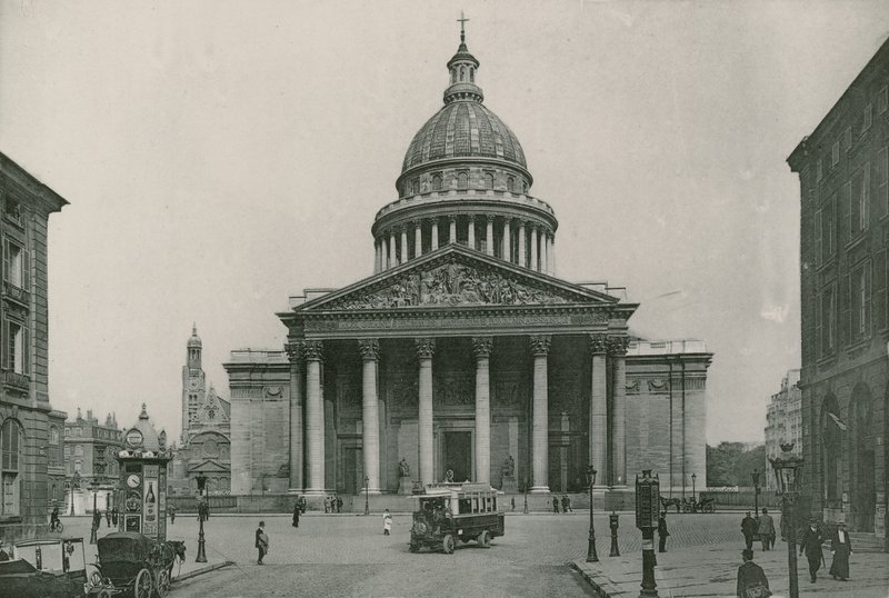 Le Pantheon, A Pantheon (fotogravír) alkotó: French Photographer