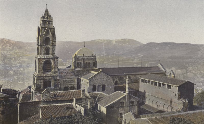 Le Puy, katedrális és kolostor, Ensemble S alkotó: French Photographer