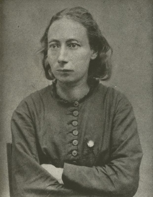 Louise Michel, Párizs Kommün (f/w fotó) alkotó: French Photographer