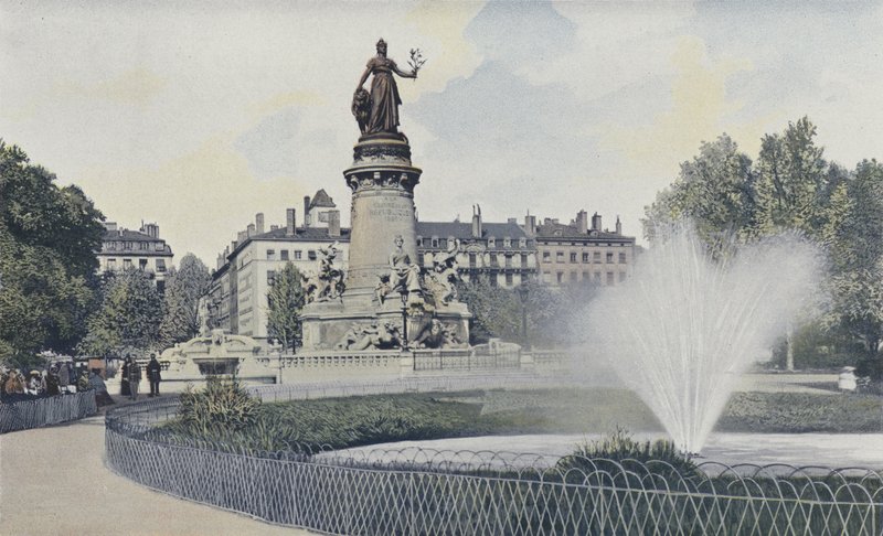 Lyon, Place Carnot alkotó: French Photographer