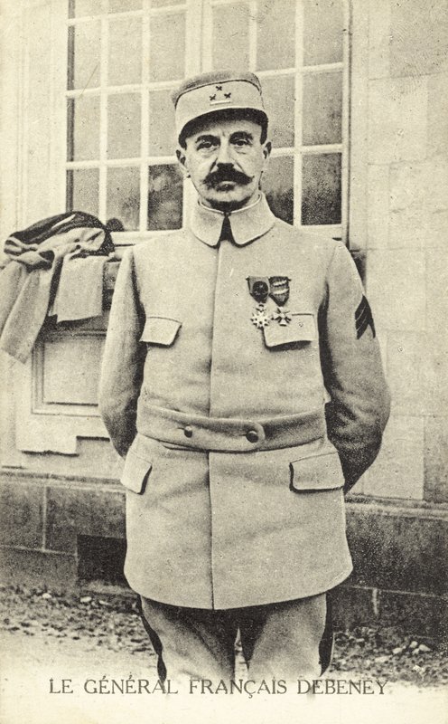 Marie-Eugene Debeney, francia első világháborús tábornok (f/w fotó) alkotó: French Photographer