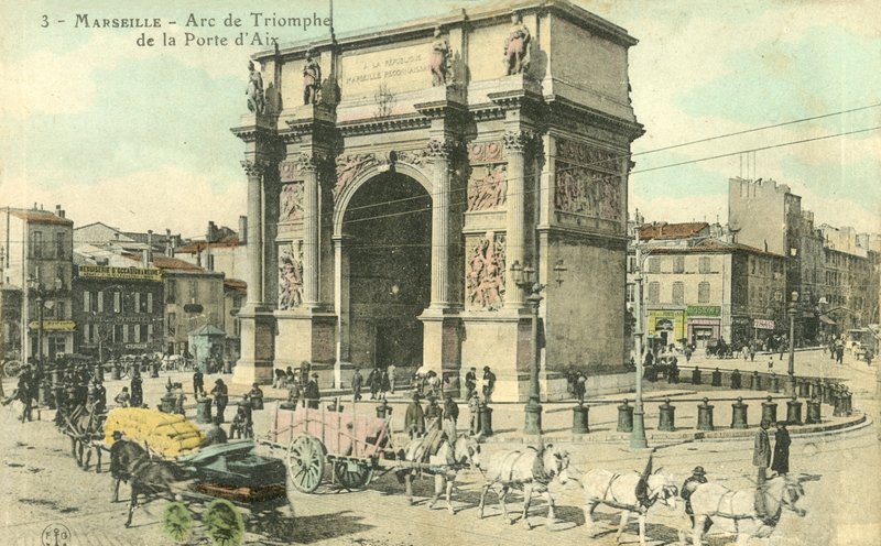 Marseille, a Porte Daix Diadalíve alkotó: French Photographer