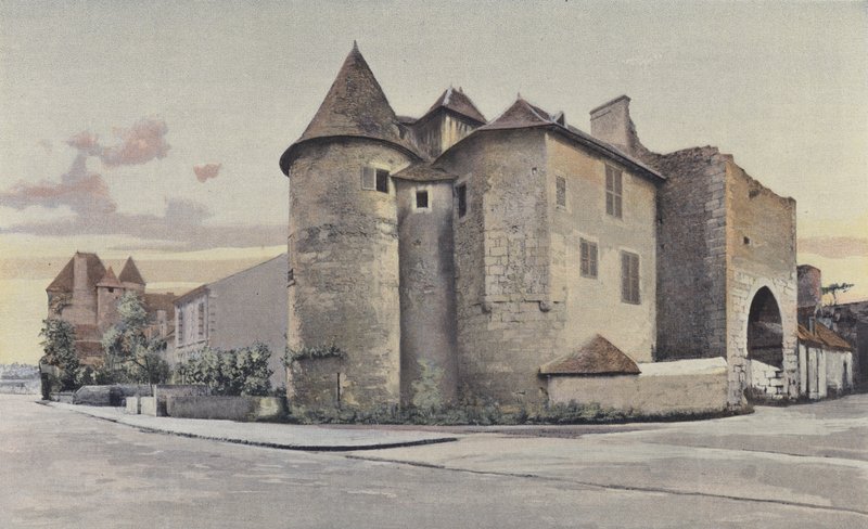 Mennetou-sur-Cher, Chateau, View E alkotó: French Photographer