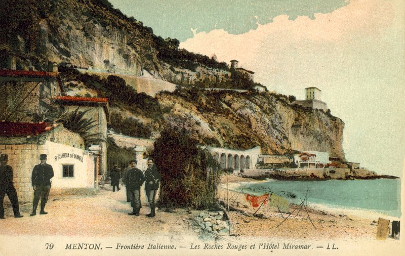 Menton, olasz határ alkotó: French Photographer