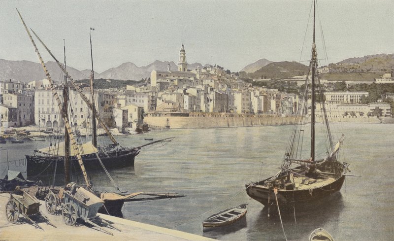 Menton, a kikötő és az óváros alkotó: French Photographer