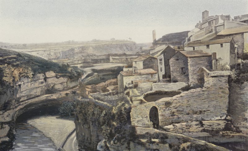 Minerve, Kilátás a Cesse partjáról alkotó: French Photographer