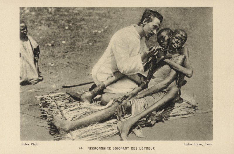 Leprásokra törekvő misszionárius alkotó: French Photographer