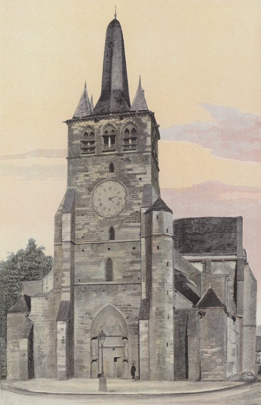 Mussy-sur-Seine, templom, Ensemble O alkotó: French Photographer