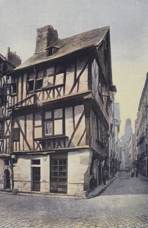 Nantes, Régi házak, rue de la Juiverie alkotó: French Photographer
