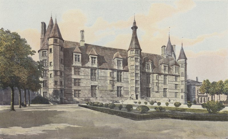 Nevers, Volt Ducal Chateau, Facade S alkotó: French Photographer