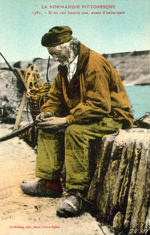 Normandia, halász alkotó: French Photographer