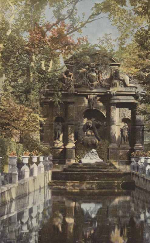 Párizs, Medicis-kút a luxemburgi kertben alkotó: French Photographer