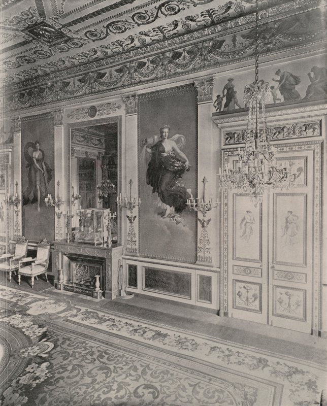 Párizs: Német Nagykövetség, A Négy Évszak csarnoka, Tavasz (f/w fotó) alkotó: French Photographer