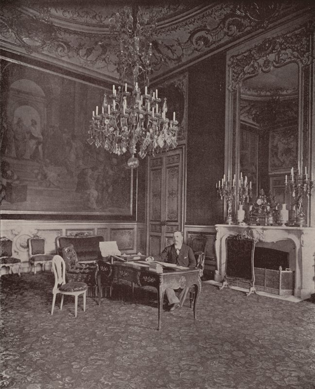 Párizs: M. Casimir-Perier, Franciaország elnöke (f/w fotó) alkotó: French Photographer