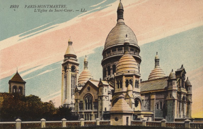 Párizs, Montmartre, A Szent Szív temploma alkotó: French Photographer
