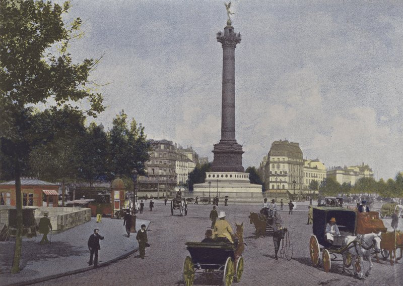 Párizs, Place de la Bastille alkotó: French Photographer