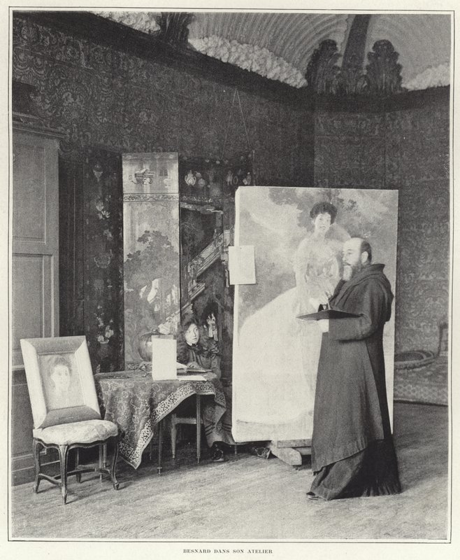Paul-Albert Besnard műhelyében alkotó: French Photographer