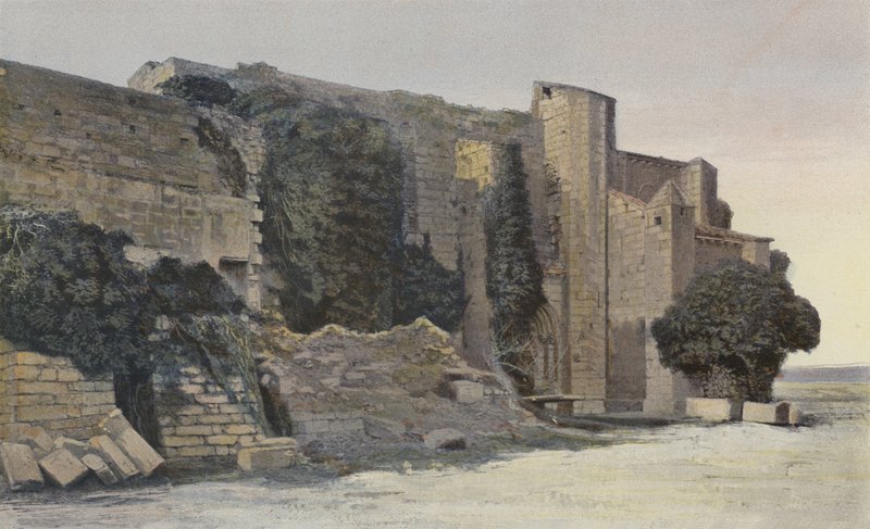 Pignan, a vignogouli apátság maradványai alkotó: French Photographer