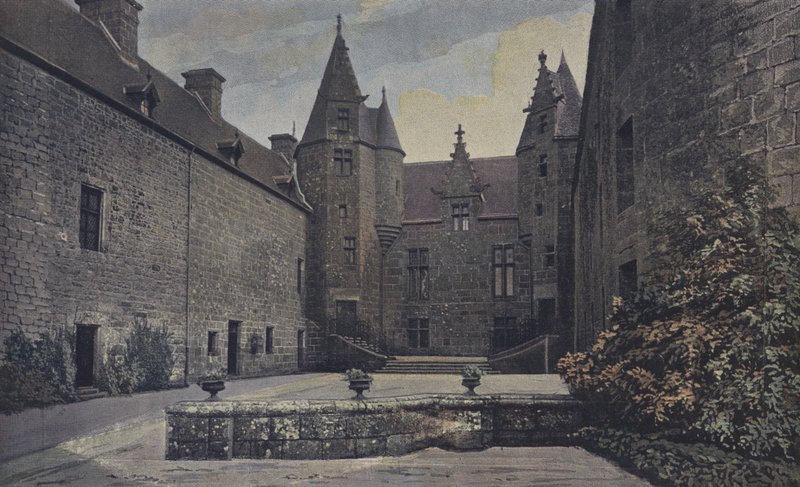 Ploubezre, Chateau de Kergrist, Együtt a becsületudvaron alkotó: French Photographer